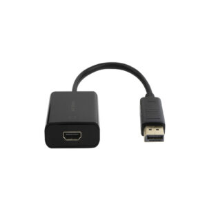 Adaptador Acteck DisplayPort a HDMI, 20cm, Negro
