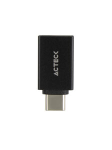 Adaptador Acteck USB-C a USB A 3.0, Negro