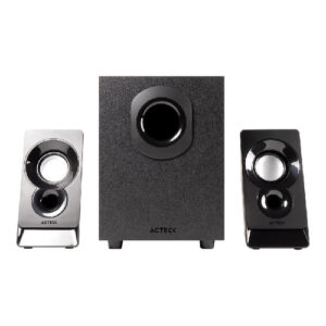 Bocinas Acteck con Subwoofer Elant ACT AS470, Alambrico, 3.5 mm, 6W RMS, Negro