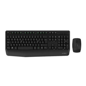 Kit Teclado y Mouse ACTECK CREATOR PLUS MK465 Inalambrico, Multimedia, USB, Negro
