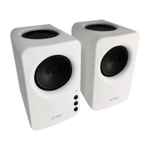 Bocinas Acteck DYNAMIC EXACT MINI BS475 Inalambricas, Bluetooth/3.5mm, Blanco