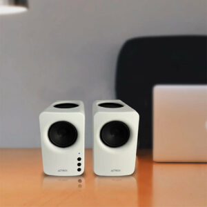 Bocinas Acteck DYNAMIC EXACT MINI BS475 Inalambricas, Bluetooth/3.5mm, Blanco