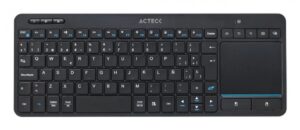 Teclado Inalambrico Acteck Inspire Smart TI707 con touchpad, Bluetooth, Negro