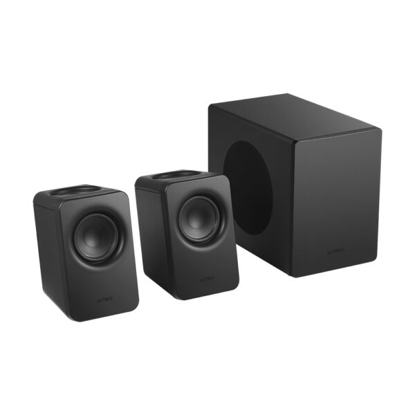 Bocinas con Subwoofer Acteck Dynamic Exact Mini S-PRO BS495, Bluetooth, USB 2.0, 3.5 mm, Negro - Image 3