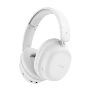 Audifonos Acteck Honour 2 Plus HP626, Bluetooth, USB tipo C, Microfono, Blanco