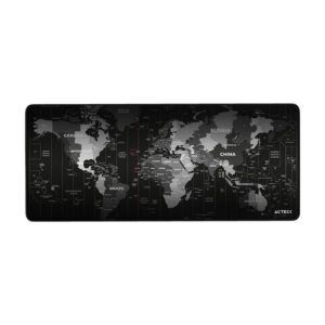 Mousepad Acteck Vibe Flow World MT494W, 80cm x 35cm, Negro