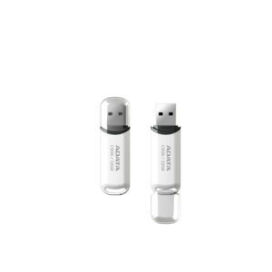 Memoria usb ADATA 32GB C906, 32GB, 2.0, Factor de forma Tapa, Color Blanco