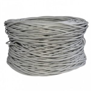 Bobina Xcase UTP Cat6, 305 Metros .50mm, 8 Hilos, Color Gris