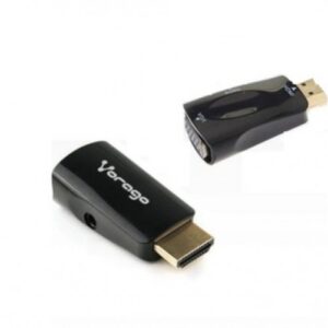 Convertidor HDMI a VGA/audio Vorago 208, adaptador HDMI a Micro y Mini HDMI, Negro