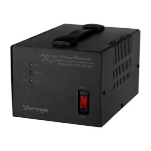 Regulador Vorago AVR-400 3000VA, 1800 W, 4 salidas AC, Negro