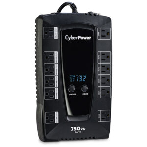 No Break CyberPower 450W, 780VA, 7.5 min de respaldo, 3x RJ11, 12 Contactos