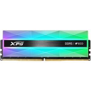 Memoria Ram XPG LANCER NEON RGB, DDR5, 1X16 GB, 6800 MT/s, Negro/Neon