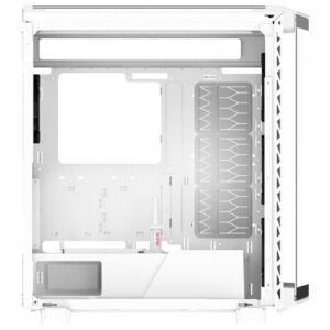 Gabinete Gaming XPG BATTLECRUISER II, SUPER MID-TOWER, cristal templado, fans 4x 120mm, Color blanco