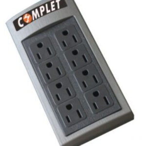 Multicontactos COMPLET con Supresor de tension, 720W, 8 Contactos