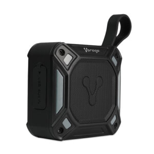 Bocina Bluetooth Vorago BSP-300-V3, 5 cm, 4 W, USB-C, 5.0, Auxiliar 3.5 mm, Negro