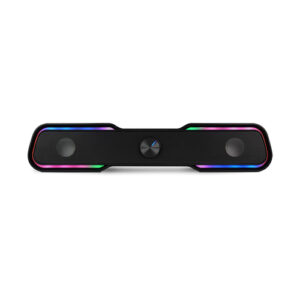 Bocina Vorago start the game BSP-350 BLUETOOTH/3.5mm, USB, iluminacion RGB, negro