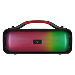 Bocina Vorago BSP-440, 20 W, 80 - 16 Hz, 4 Ohmio, Inalambrico y Alambrico, 10 m, Color Negro