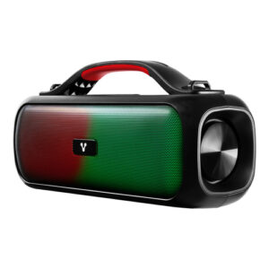 Bocina Vorago BSP-440, 20 W, 80 - 16 Hz, 4 Ohmio, Inalambrico y Alambrico, 10 m, Color Negro