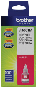 Cartucho de tinta Brother BT5001M, Magenta, 5000 paginas, DCP-T300 DCP-T500W DCP-T700 WMFC-T800W