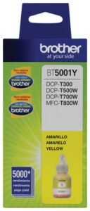 Cartucho de tinta Brother BT5001Y, Amarillo, 5000 paginas