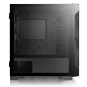 Gabinete Thermaltake S100 TG, Micro Tower, Ventana lateral, 1x Ventilador, Negro