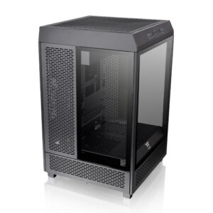 Gabinete Thermaltake The Tower 500 Semi torre, Ventana lateral, 2x Vent. 120mm, Negro
