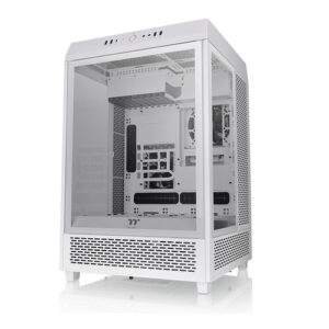Gabinete Thermaltake The Tower 500 Snow Semi torre, Ventana lateral, 2x Vent. 120mm, Blanco