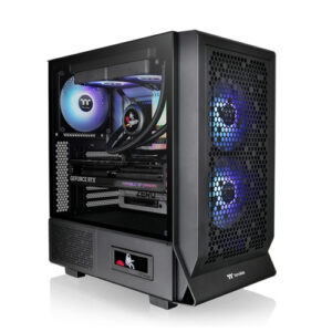 Gabinete Thermaltake Ceres 330 TG ARGB Midi Tower, 3x Ventiladores, Negro