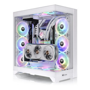 Gabinete Thermaltake CTE E600 MX Snow, Midi-Tower, Ventana lateral/Frontal, Blanco