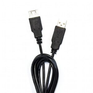 Cable USB Vorago tipo A macho a hembra extension, 1.5 metros, Negro