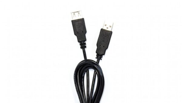 Cable USB Vorago tipo A macho a hembra extension, 1.5 metros, Negro - Image 3