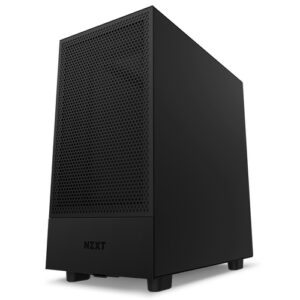 Gabinete NZXT H5 Flow Midi-Tower con Ventana, 1x Ventilador 120mm, Negro