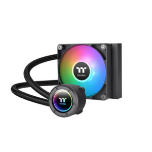 Enfriamiento liquido Thermaltake TH120 V2 ARGB Sync, Intel y AMD, 120mm, 3300RPM, Negro