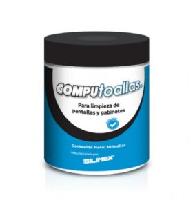 TOALLAS HUMEDAS ANTIESTATICAS SILIMEX C/30 PIEZAS PARA PANTALLA/GABINETE