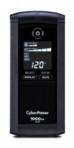 No Break CyberPower 600W, 1000VA, LCD, 6 min de respaldo, 9 Contactos