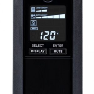 No Break CyberPower 600W, 1000VA, LCD, 6 min de respaldo, 9 Contactos