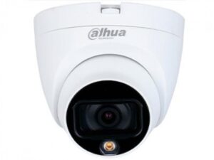 Camara Dahua CCTV, Domo, 2MP, Full Color, Exterior, IP67, Microfono, IR 20M, Starlight