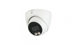 Camara Dahua CCTV, Domo, 2MP, Full color, IR 40m, Exterior, IP67, Microfono, Dual iluminacion