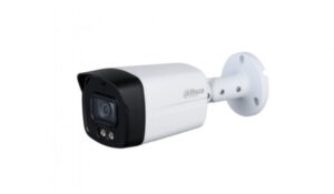 Camara Dahua CCTV, Bala, 2MP, Full color, IR 40m, Exterior, IP67, Microfono
