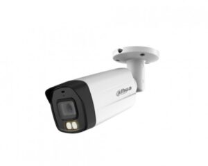 Camara Dahua CCTV, Bala, 5MP, Full color, IR 40m, Exterior, IP67, Microfono, Dual iluminacion