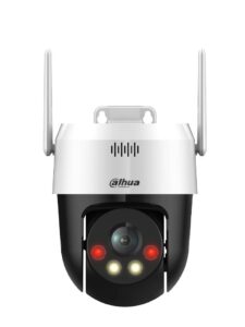 Camara IP Dahua, Domo, 2MP, IR 30m, Exterior, IP66, Micro SD, Full color, Disuasion activa