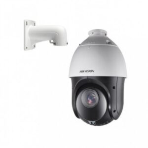 Camara Hikvision CCTV PTZ, Domo, 2MP, IR 100m, Exterior, IP66, 15x Zoom, RS-485, Incluye brazo de pared