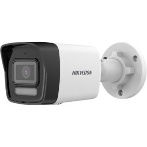 Camara Hikvision IP, tipo bala, 4MP, ColorVu, IR 30M, Exterior, IP67, Microfono, Dual Light