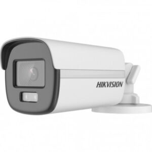 Camara Hikvision CCTV, Bala, 2MP, ColorVu, IR 40m, Exterior, IP67, Metal