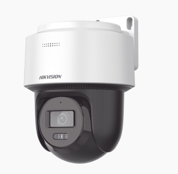 Camara IP PTZ Hikvision, Domo, 4MP, IR 30m, Exterior, IP66, Microfono y Bocina, Micro SD, Incluye montaje