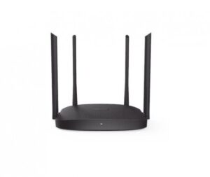 Router Inalambrico Hikvision, 4 Antenas, 5 dBi, 2.4 / 5GHz, 3xLAN 1xWAN 10/100/1000 Mbps, WIFI 5, Negro