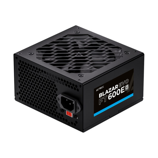 Fuente de Poder Acteck Blazar Evo FT600E, 600W, ATX, 120mm, 20+4Pin, Negro - Image 2