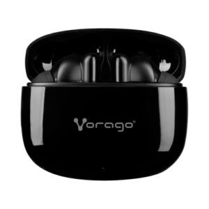 Audifonos Inalambricos Vorago ESB-202, Microfono, Bluetooth 5.3, TWS, Negro
