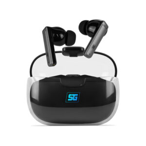 Audifonos Inalambricos Vorago ESB-301-PRO, Microfono, True Wireless Stereo, Negro, Estuche de Carga