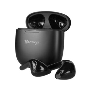Audifonos inalambricos Vorago Earbuds ESB-305, Carga USB Tipo C, BT 5.3, Touch, IPX6, tecnologia TWS